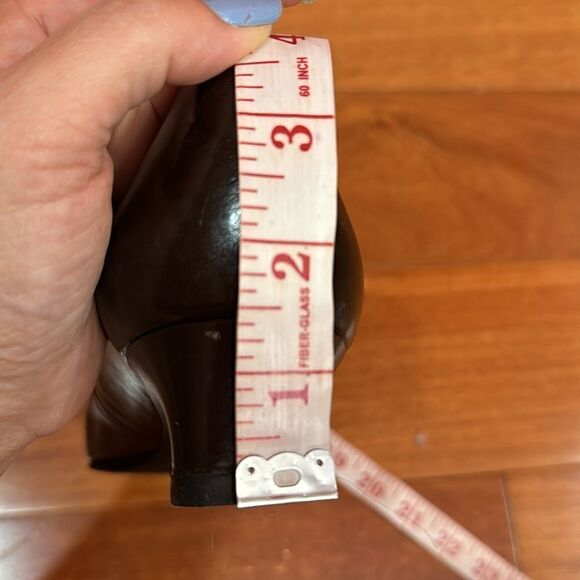 Bally Vintage Vision 7 Burgundy leather flat size 10 - Picture 9 of 11